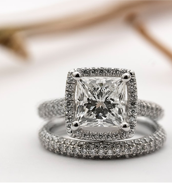 Minimalist emerald-cut ring for Daniel